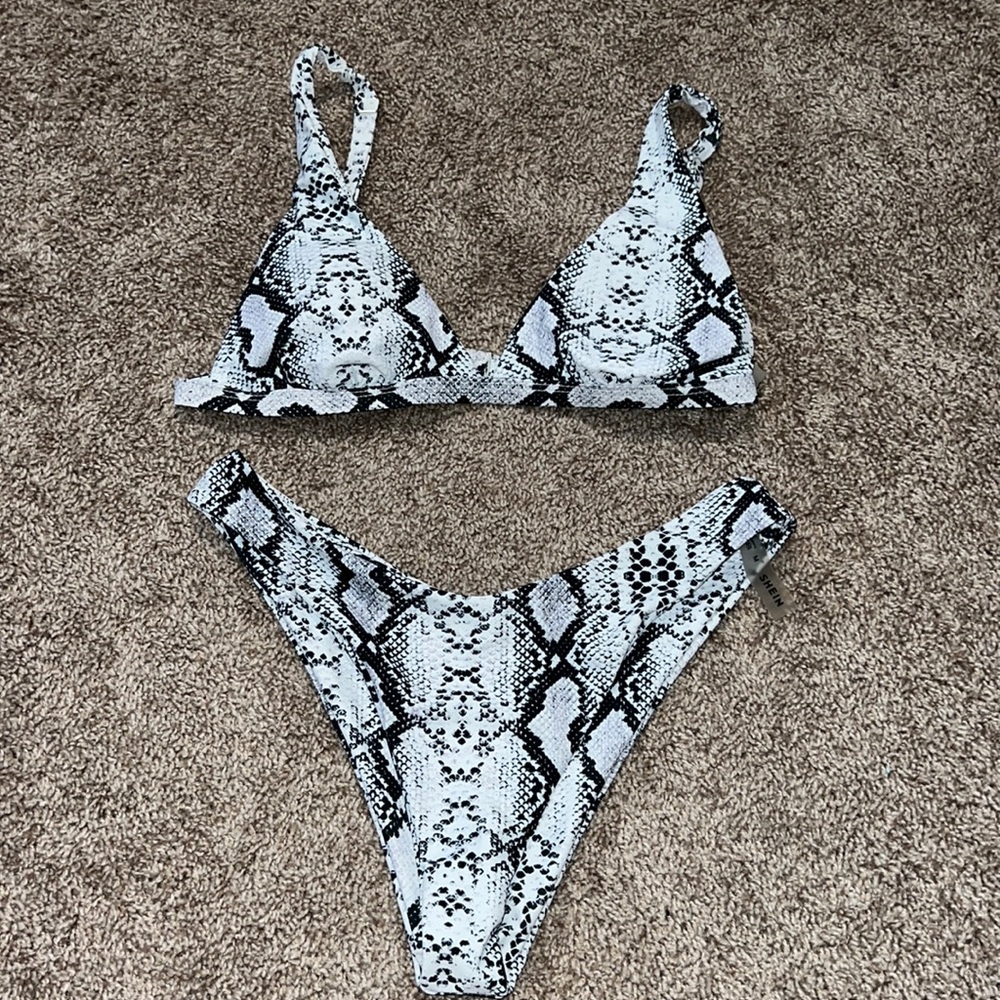 Snakeskin bikini